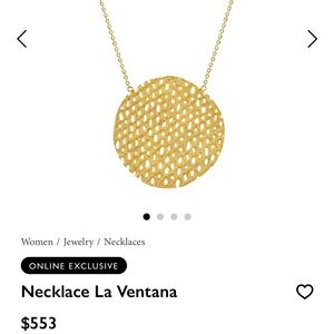 Necklace La Ventana by Sophie Simone Designs